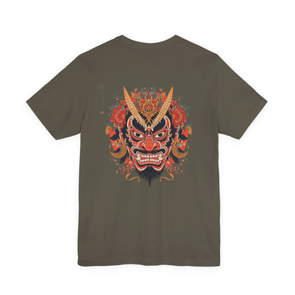 The Bold Oni Mask Streetwear T-Shirt