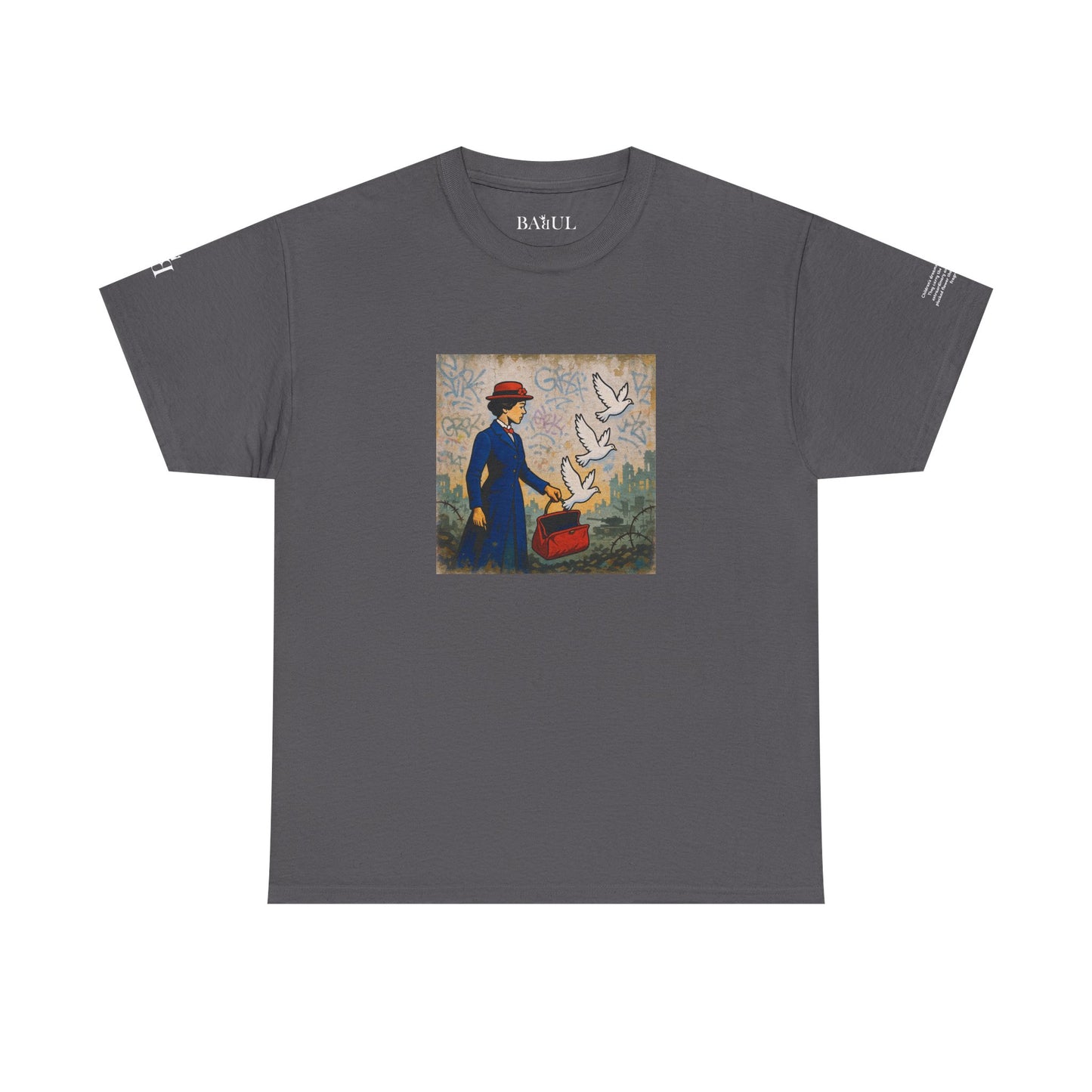 T-shirt Ribelle – Maglietta Unisex in Cotone Pesante per Spiriti Liberi.