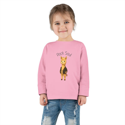 Magliette Rock Soul Kids - Alpaca - Animali dolci con un ritmo ribelle