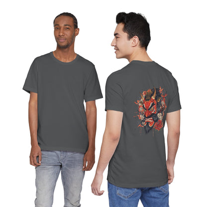The Bold Oni Mask Streetwear T-Shirt