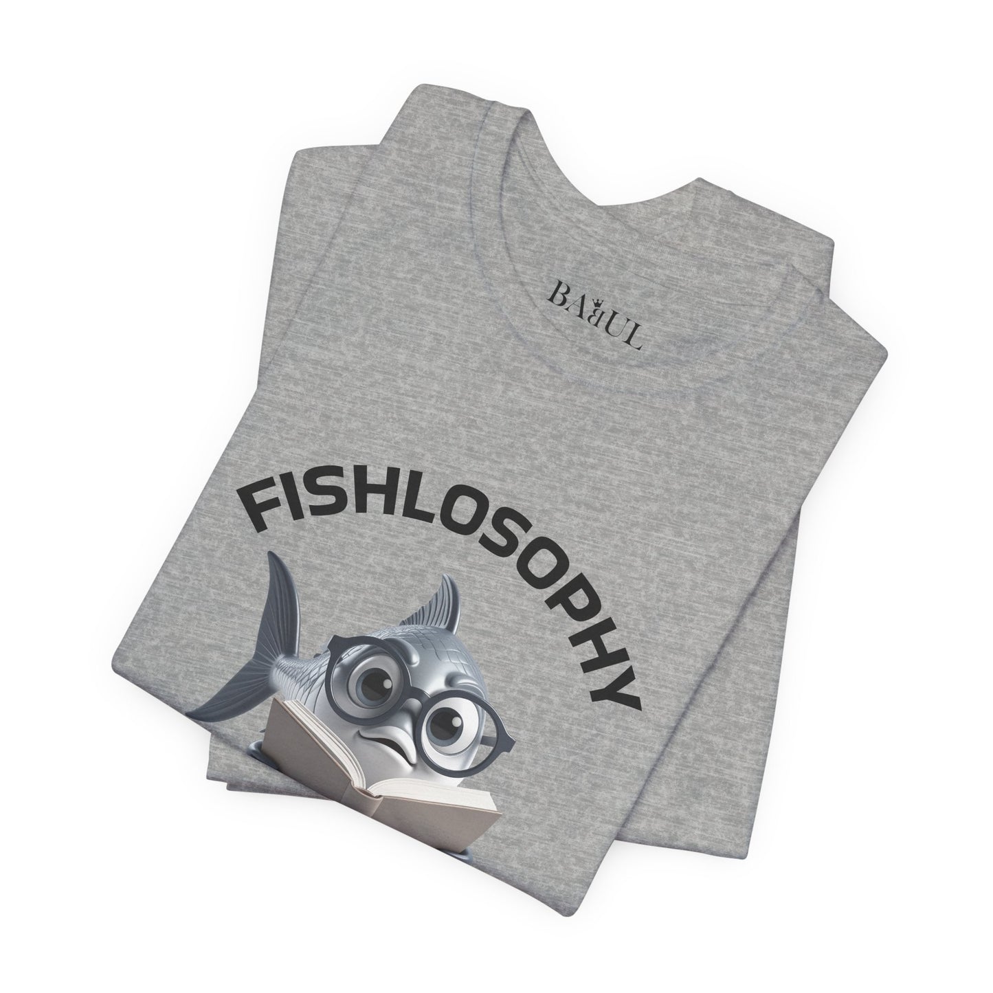 Fishlosophy Unisex Jersey Maglietta a maniche corte – Vedi la vastità anche in spazi ristretti.