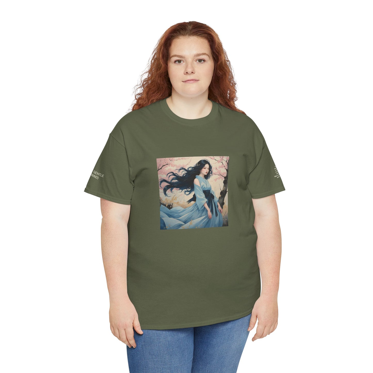 I Ching, T-shirt Esagrammi, Il Gentile (Vento)