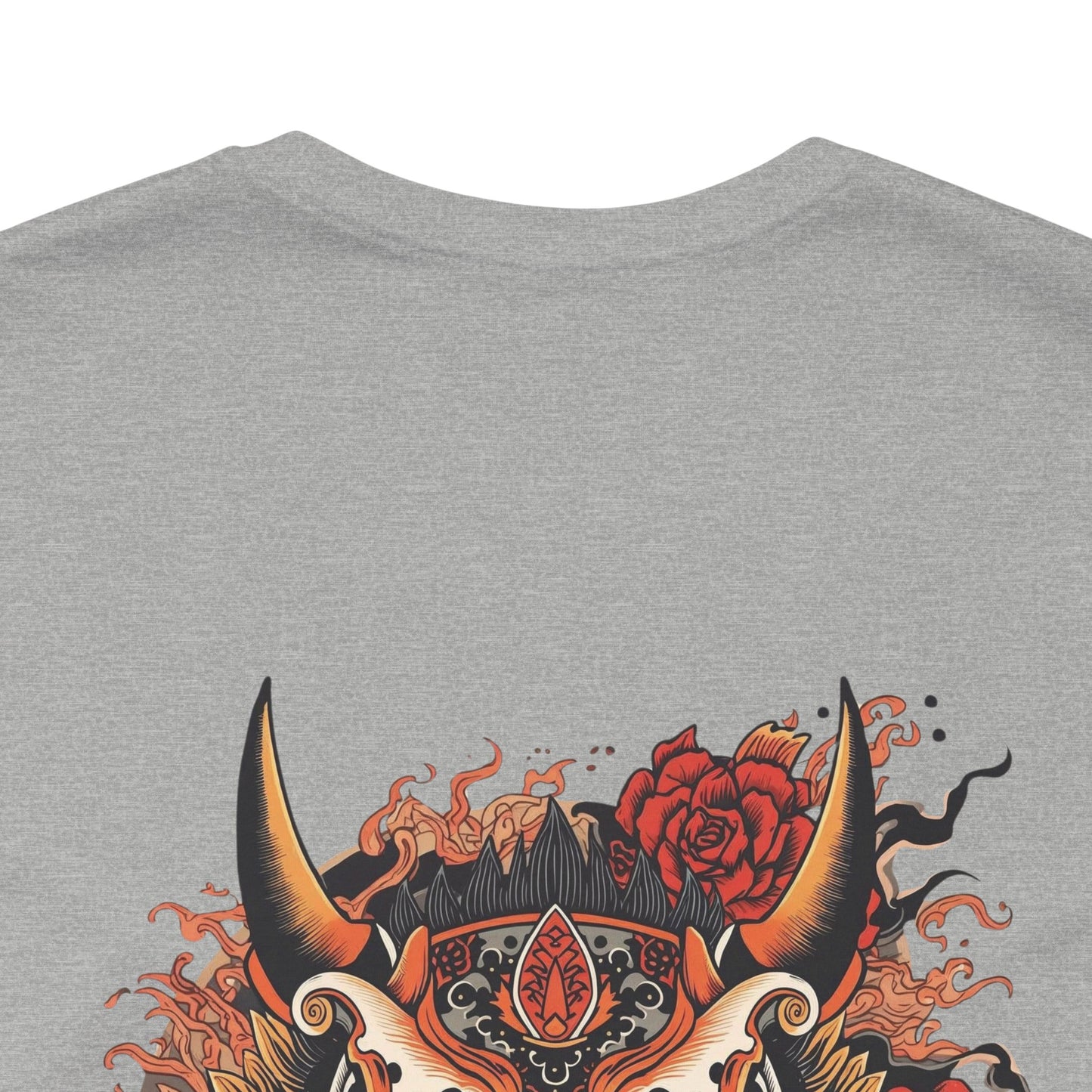 The Bold Oni Mask Streetwear T-Shirt
