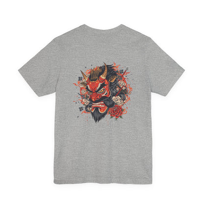 The Bold Oni Mask Streetwear T-Shirt