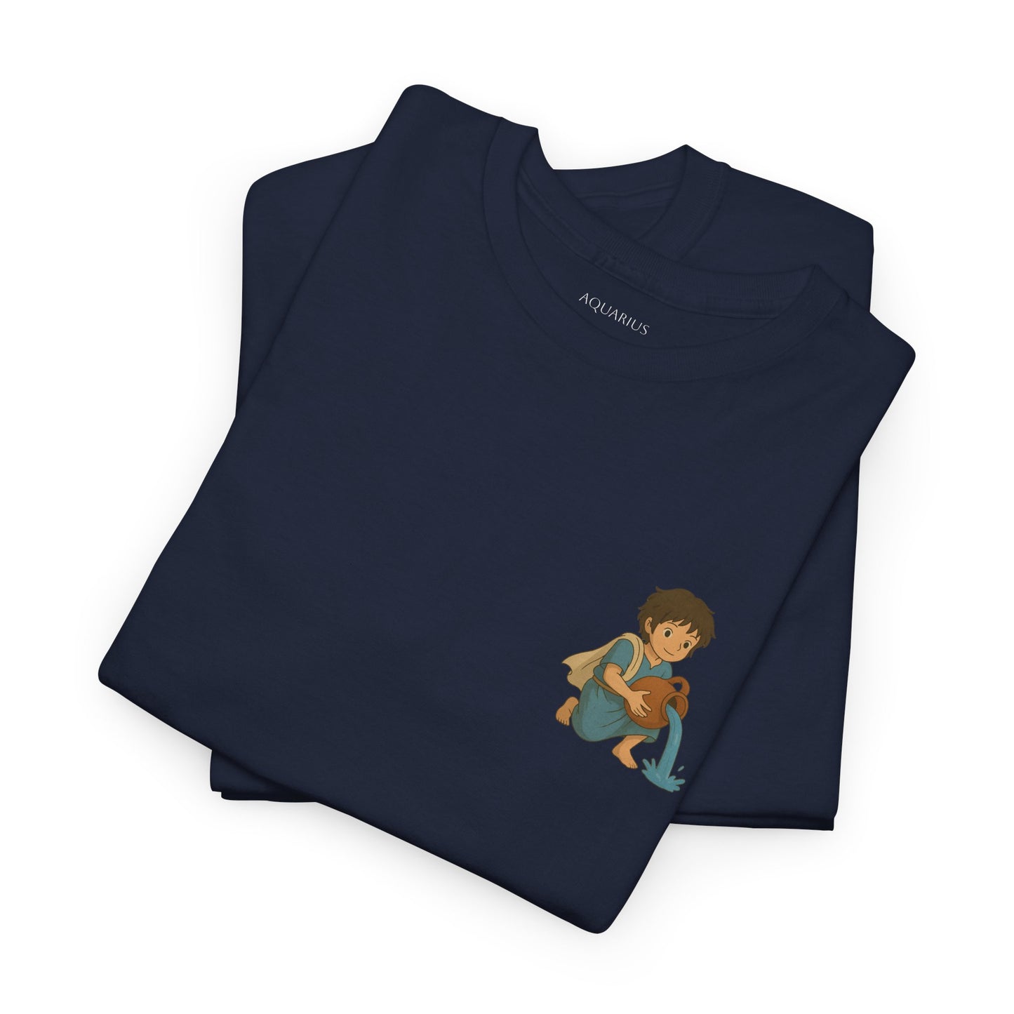 ACQUARIO - T-shirt Zodiacali da sogno: la magia delle stelle in stile Ghibli