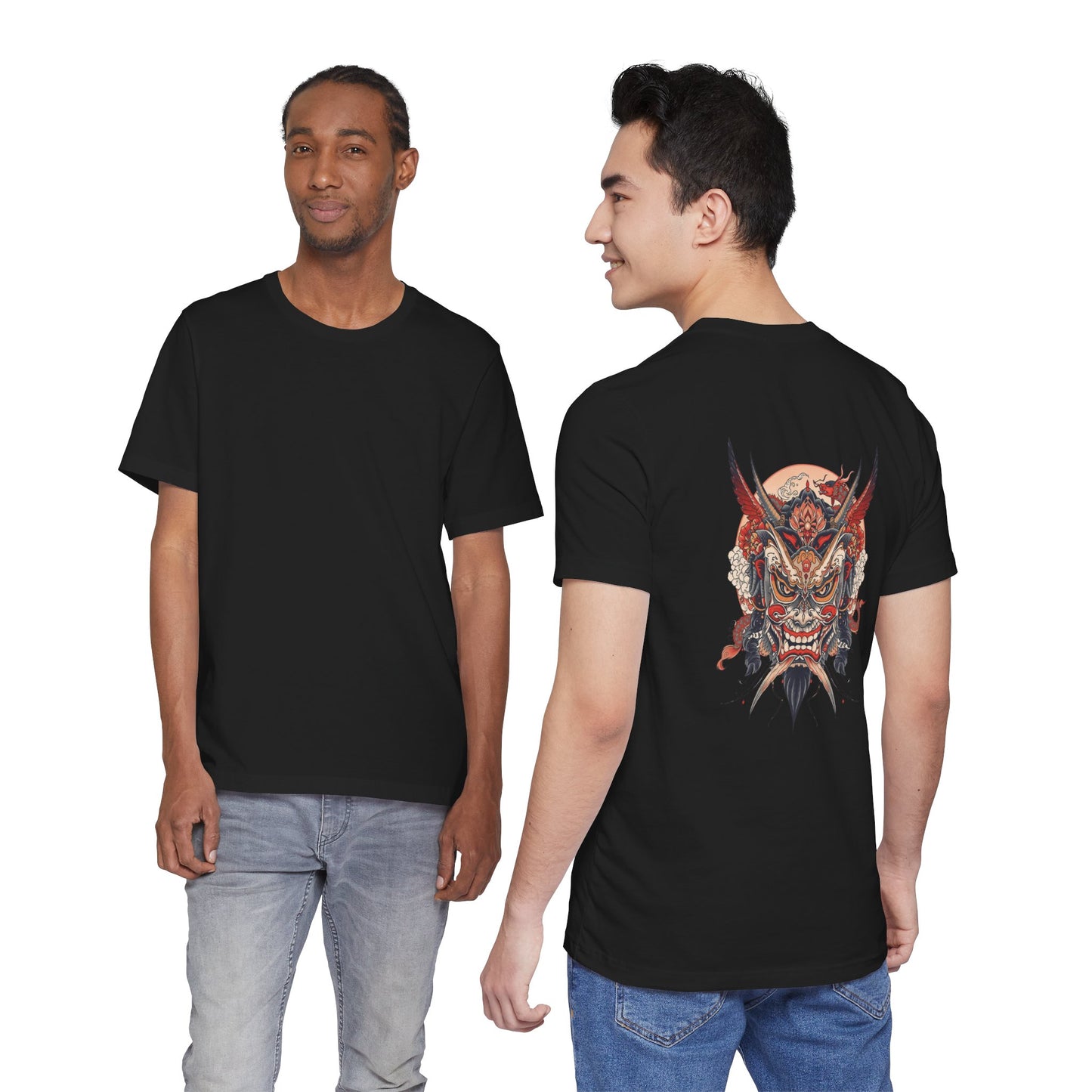 The Bold Oni Mask Streetwear T-Shirt