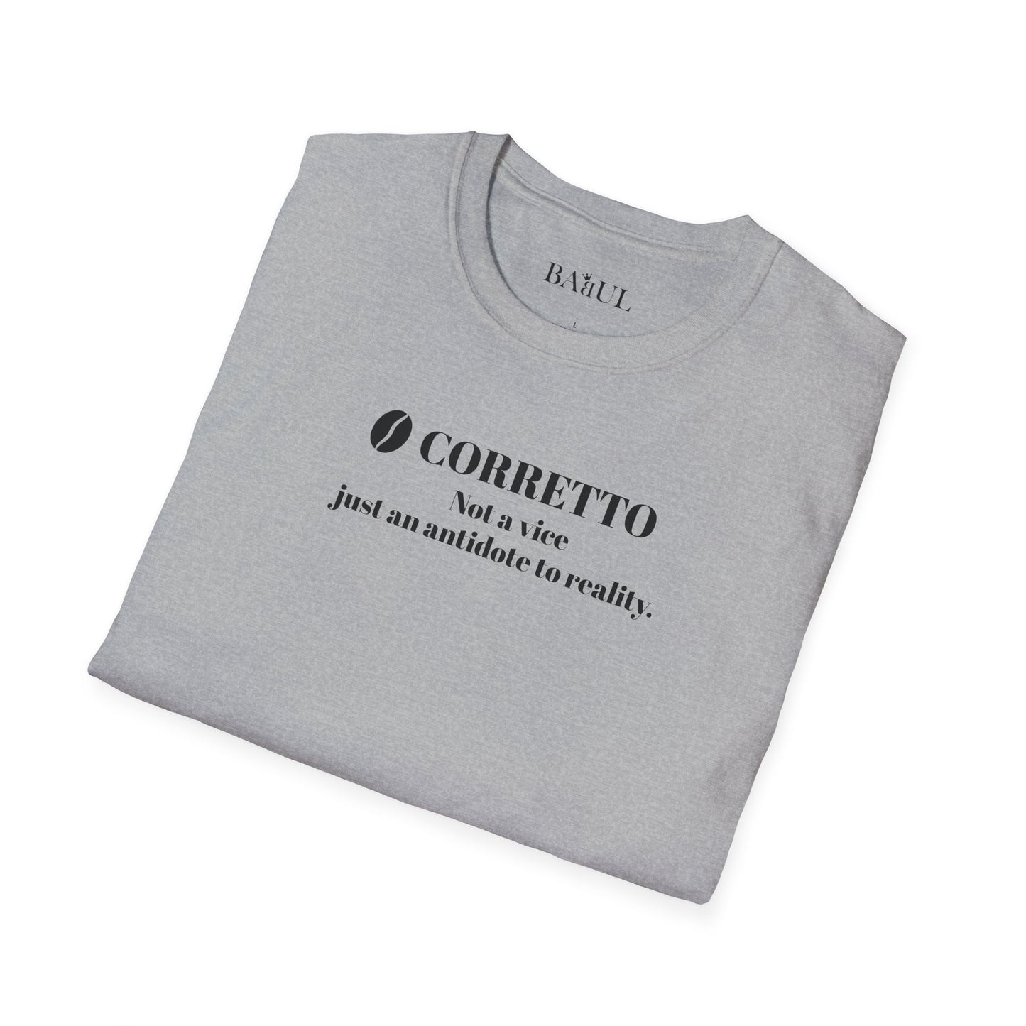 CoffeeTherapy T-Shirt – Irony Is the Best Cure (Right After Coffee)