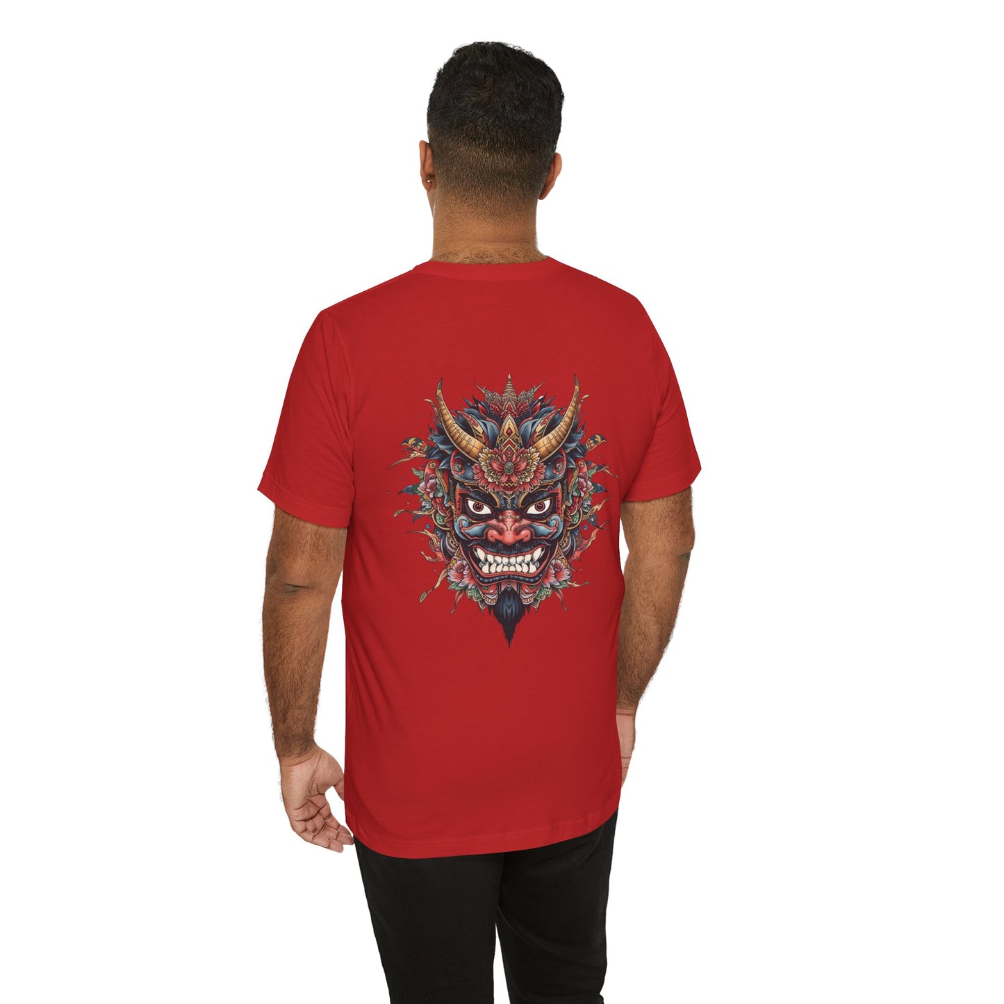 The Bold Oni Mask Streetwear T-Shirt