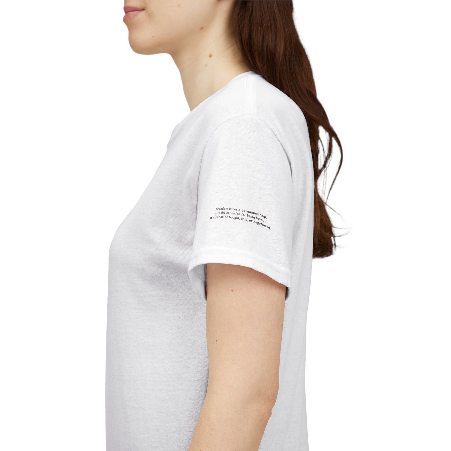 Rebel Graphic Tee - Unisex Heavy Cotton T-Shirt for the Wild at Heart. Rebel Tees, Born to Be Worn - FREEDOM IS NON-NEGOTIABLE