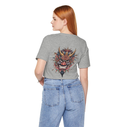 The Bold Oni Mask Streetwear T-Shirt
