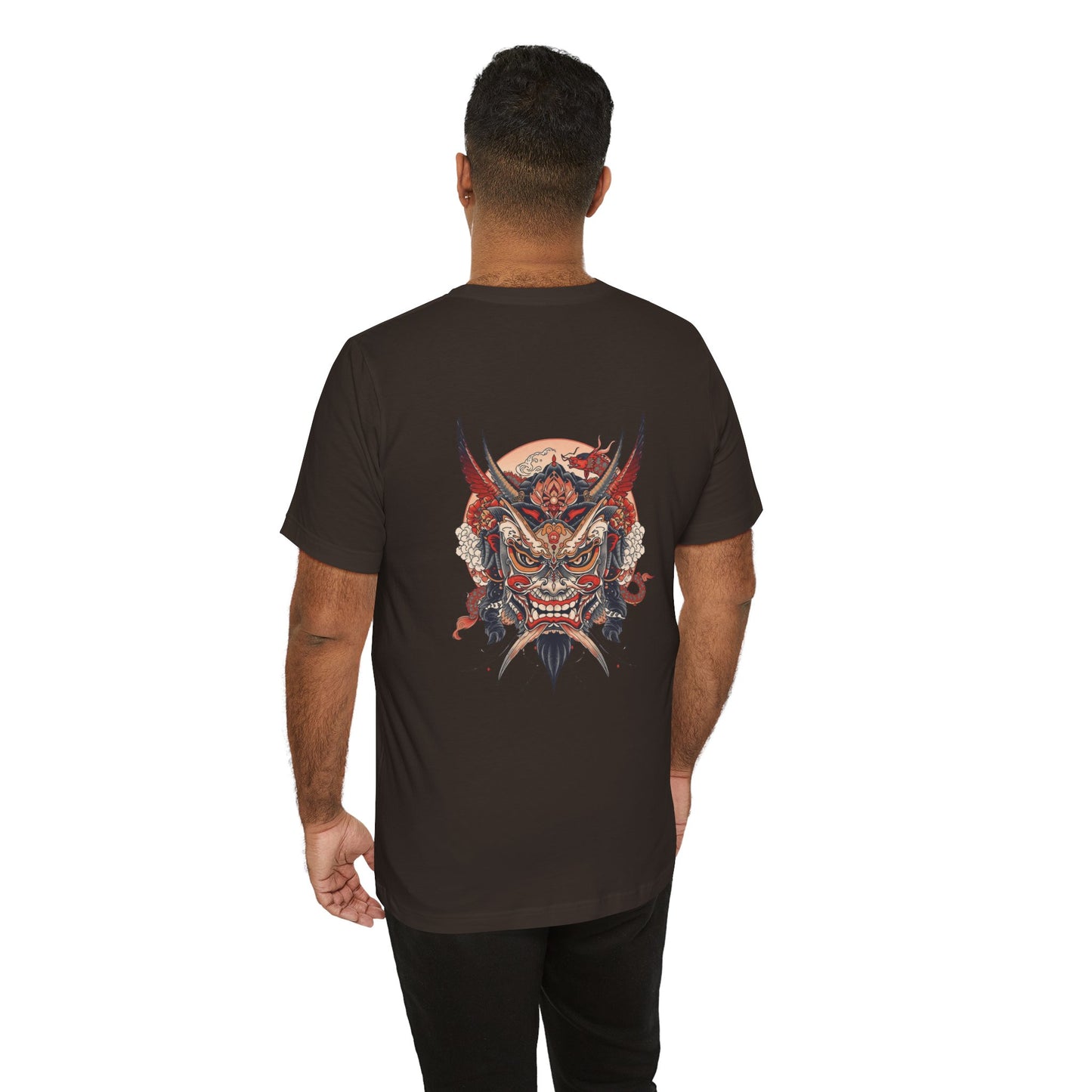 The Bold Oni Mask Streetwear T-Shirt