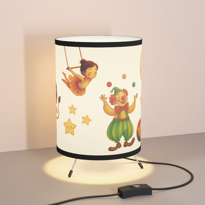 LUCI INCANTATE. Mondi da sogno nella tua stanza. Lampada a treppiede rilassante. CIRCO