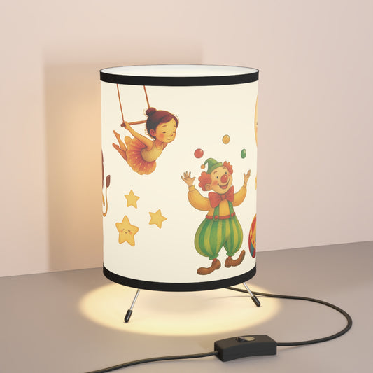 LUCI INCANTATE. Mondi da sogno nella tua stanza. Lampada a treppiede rilassante. CIRCO