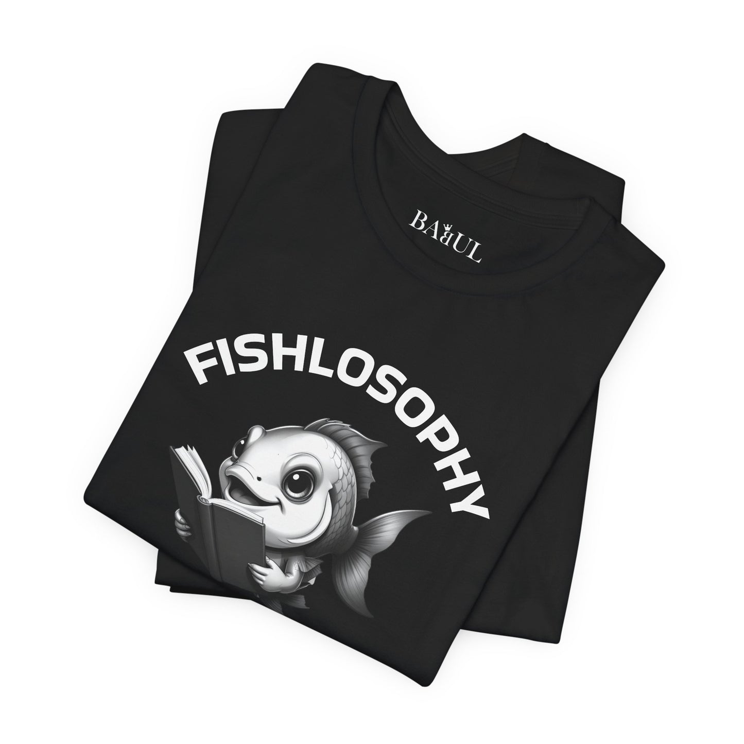 Fishlosophy Unisex Jersey Maglietta a maniche corte – Vedi la vastità anche in piccoli spazi.
