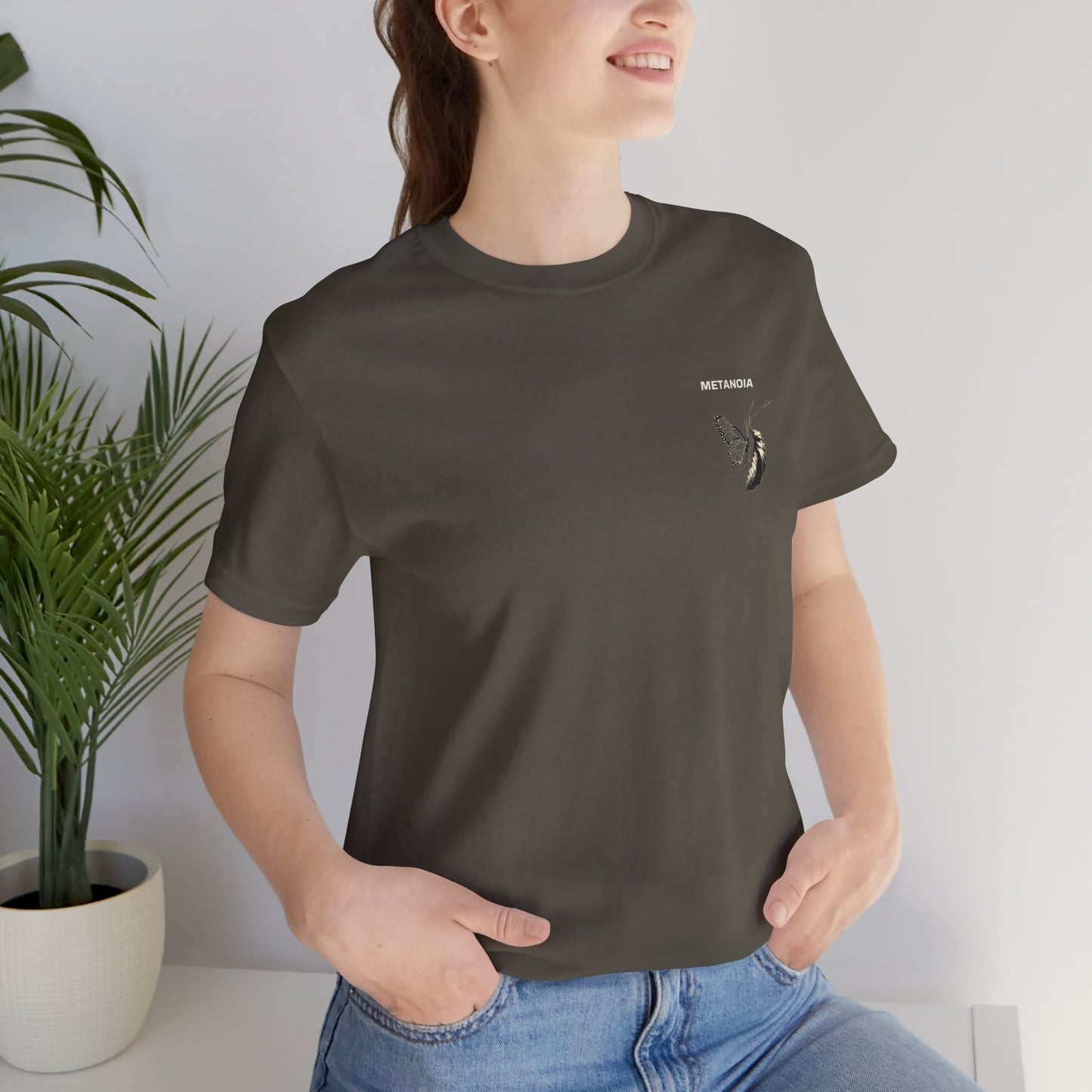 Maglietta METANOIA – Dal silenzio al volo (retro)