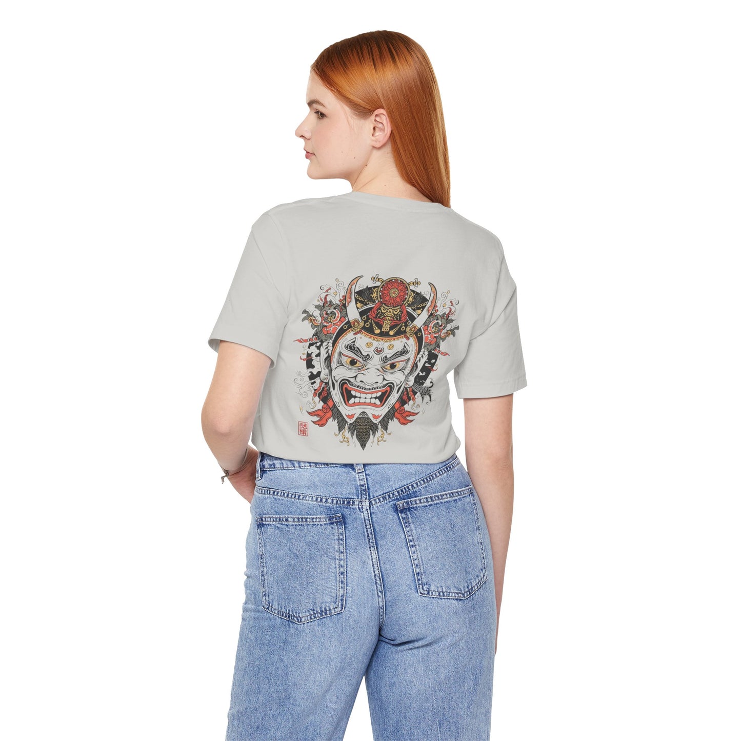 The Bold Oni Mask Streetwear T-Shirt