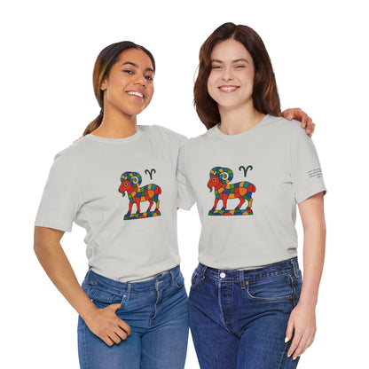 ARIETE - T-Shirt, I segni zodiacali secondo Saint Phalle