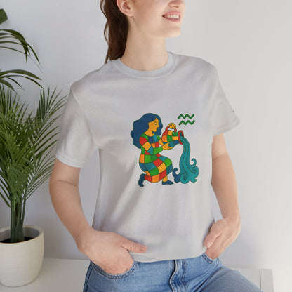 ACQUARIO - T-Shirt, I segni zodiacali secondo Saint Phalle