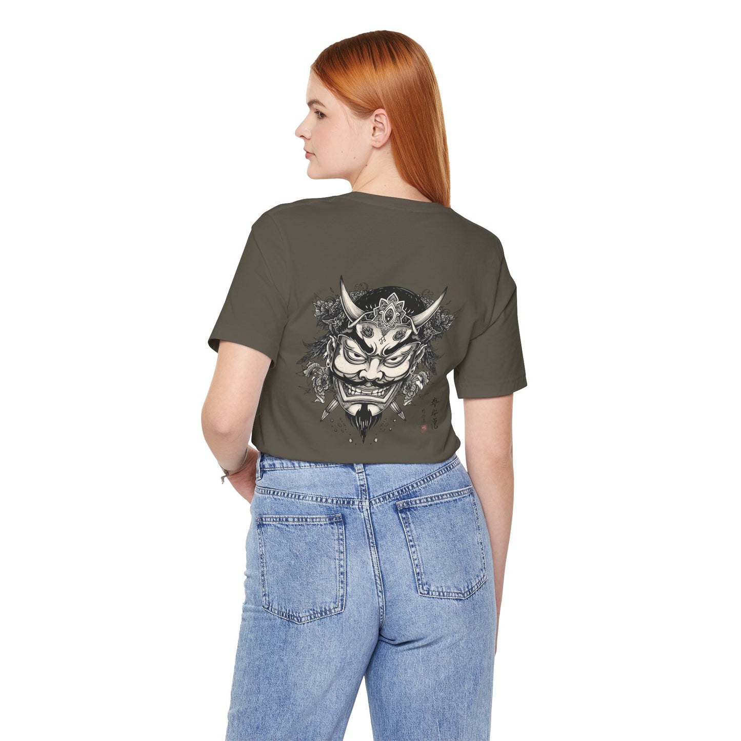 The Bold Oni Mask Streetwear T-Shirt
