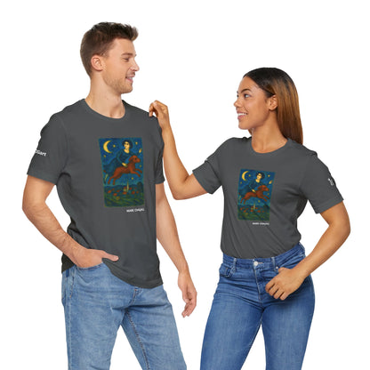 T-Shirt unisex  DOGART - MARC CHAGALL - Un dipinto iconico rivisitato con i cani
