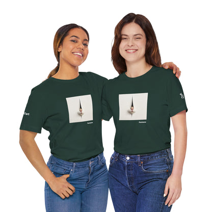 T-shirt unisex CATART - FONTANA - Un dipinto iconico rivisitato con i gatti