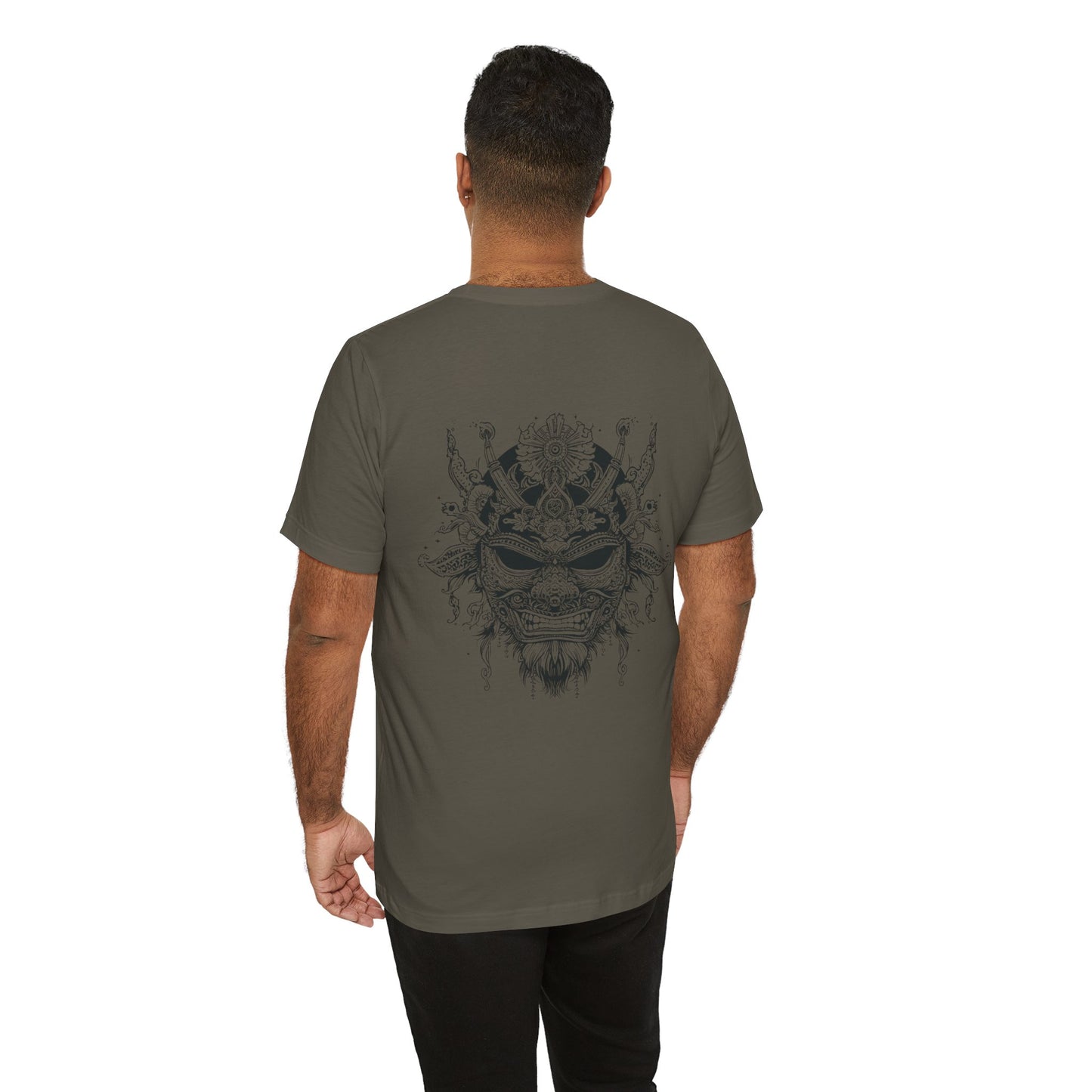 The Bold Oni Mask Streetwear T-Shirt