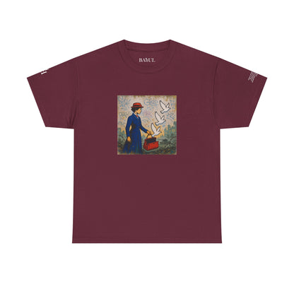 T-shirt Ribelle – Maglietta Unisex in Cotone Pesante per Spiriti Liberi.