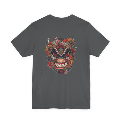 The Bold Oni Mask Streetwear T-Shirt