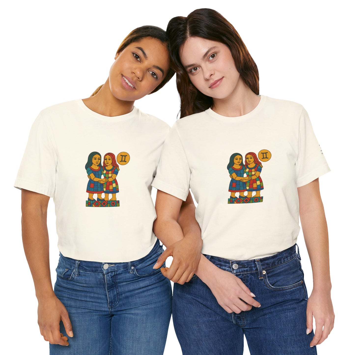 GEMINI - T-shirt, The Zodiac in Colors