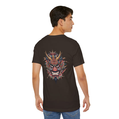 The Bold Oni Mask Streetwear T-Shirt