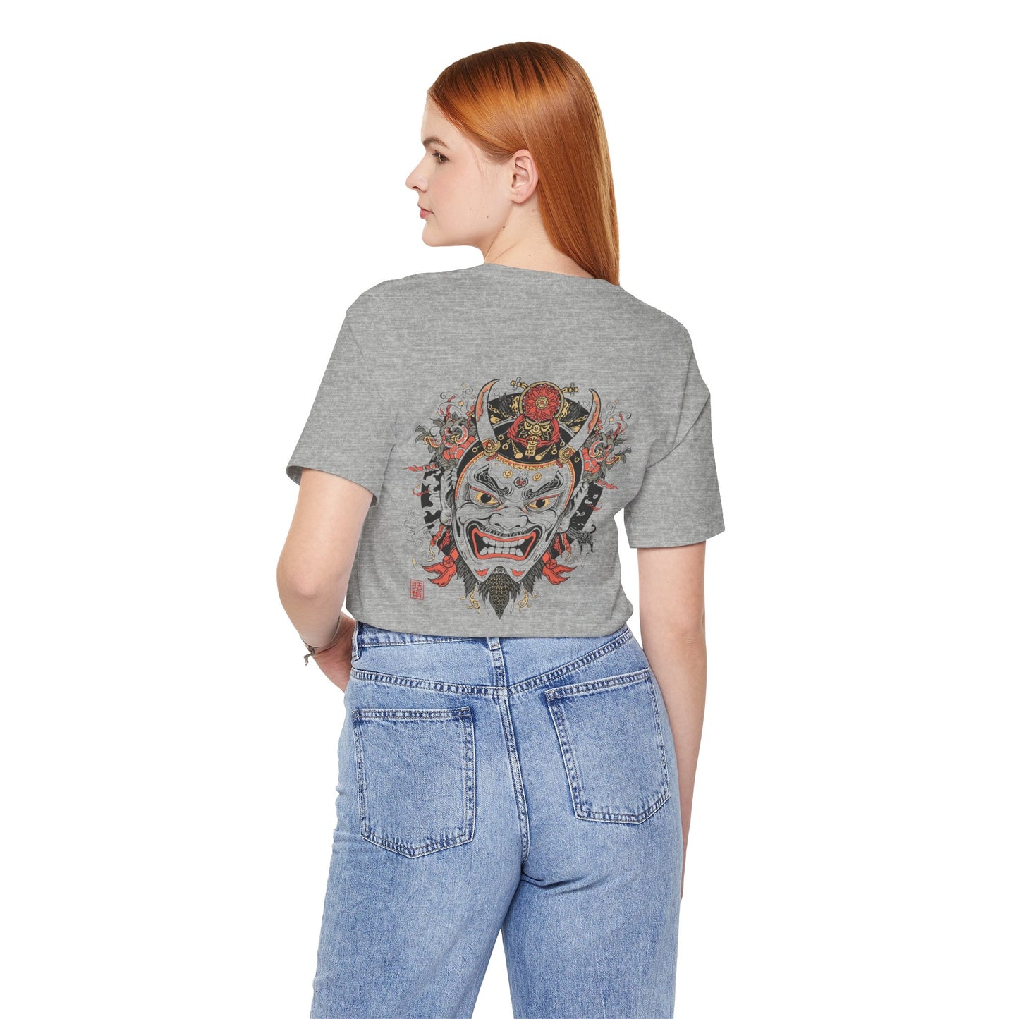 The Bold Oni Mask Streetwear T-Shirt