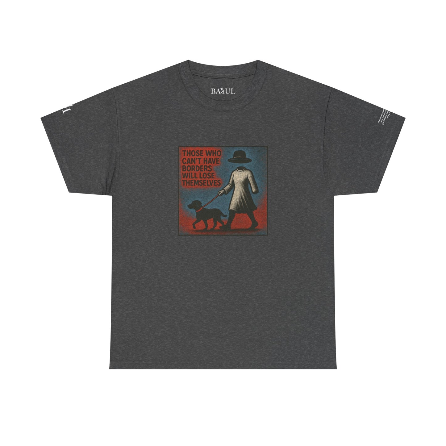 T-shirt Ribelle – Maglietta Unisex in Cotone Pesante per Spiriti Liberi.