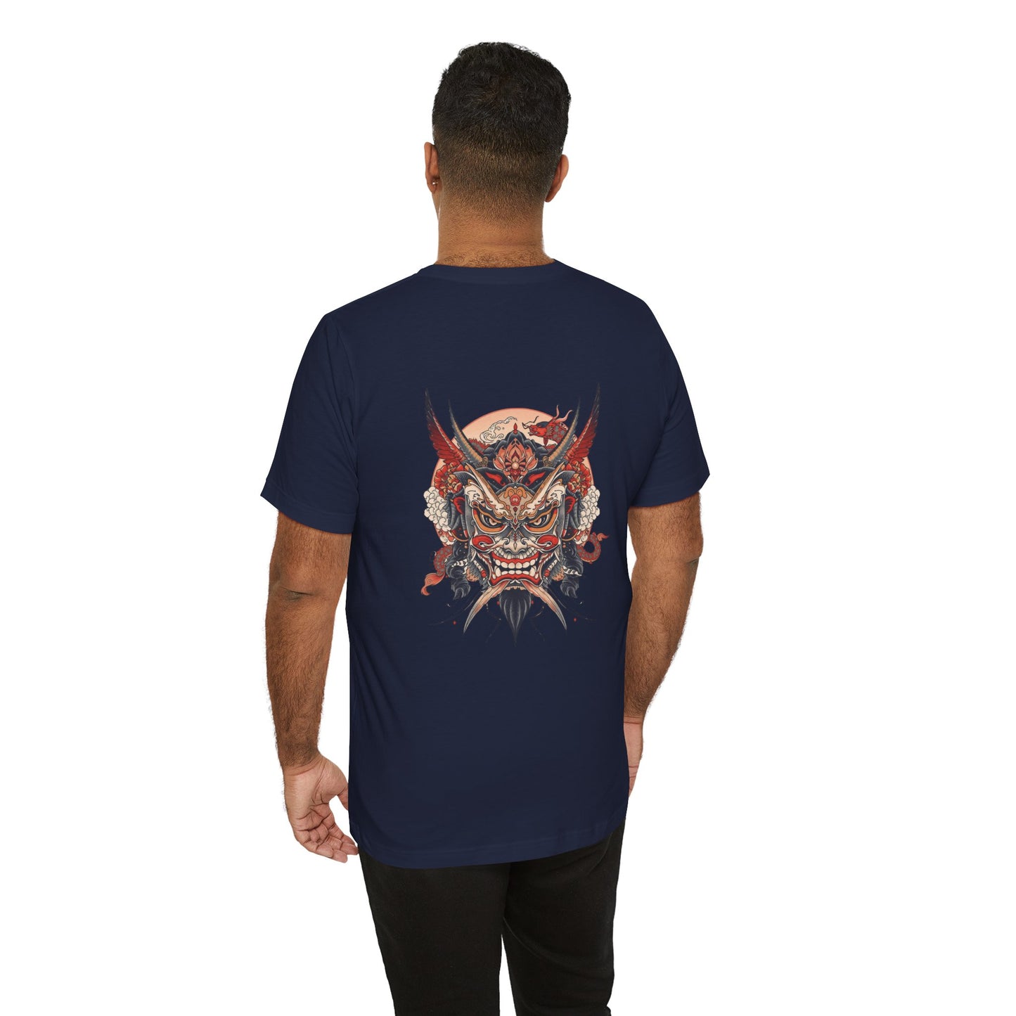 The Bold Oni Mask Streetwear T-Shirt
