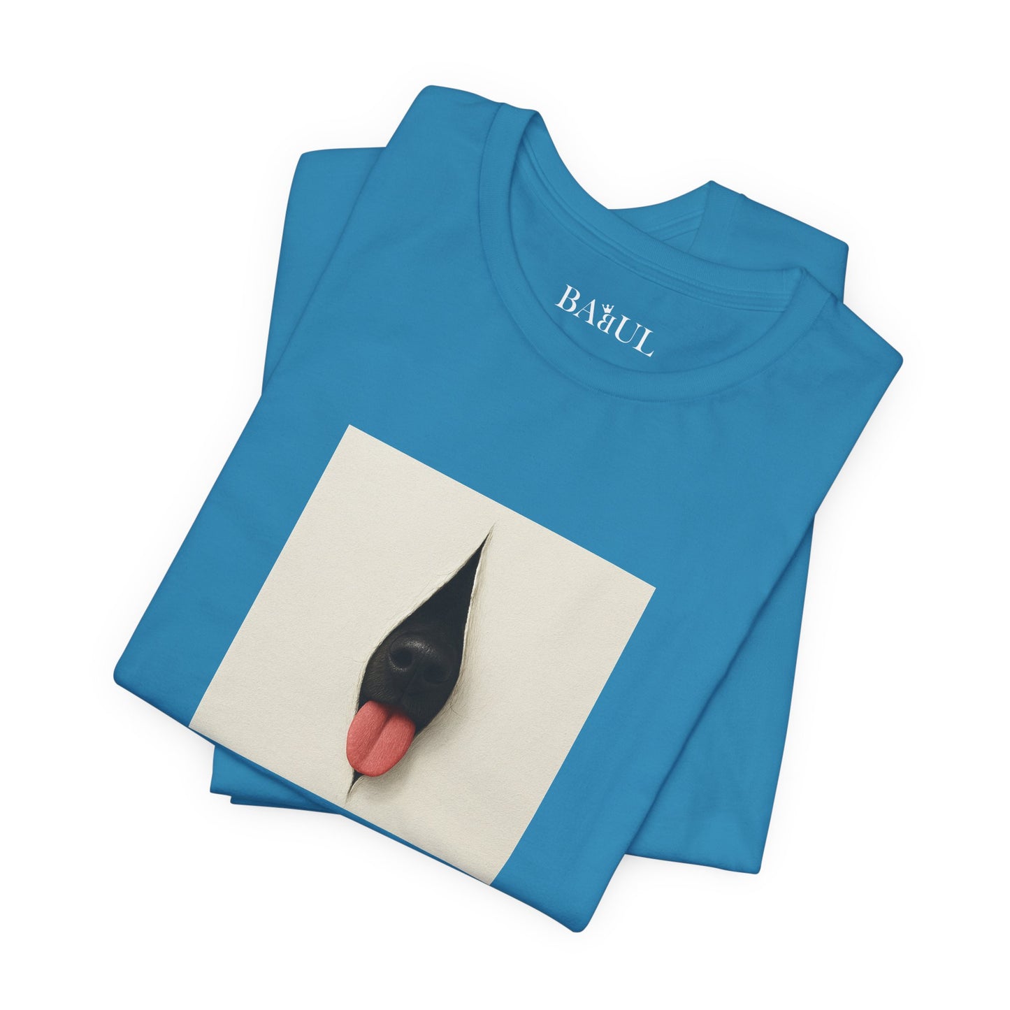 T-Shirt unisex  DOGART - FONTANA - Un dipinto iconico rivisitato con i cani