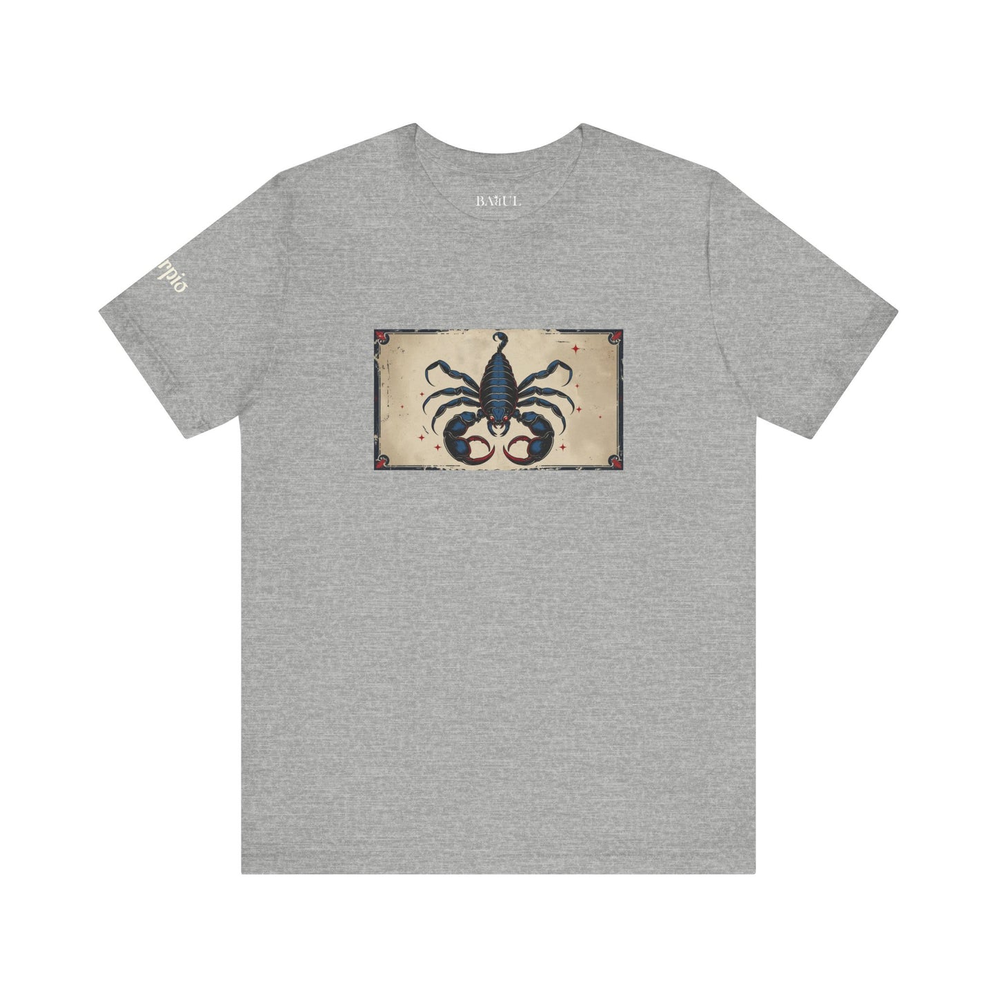 Scorpione - Maglietta con lo Zodiaco Gotico. Lo Zodiaco nell'ombra