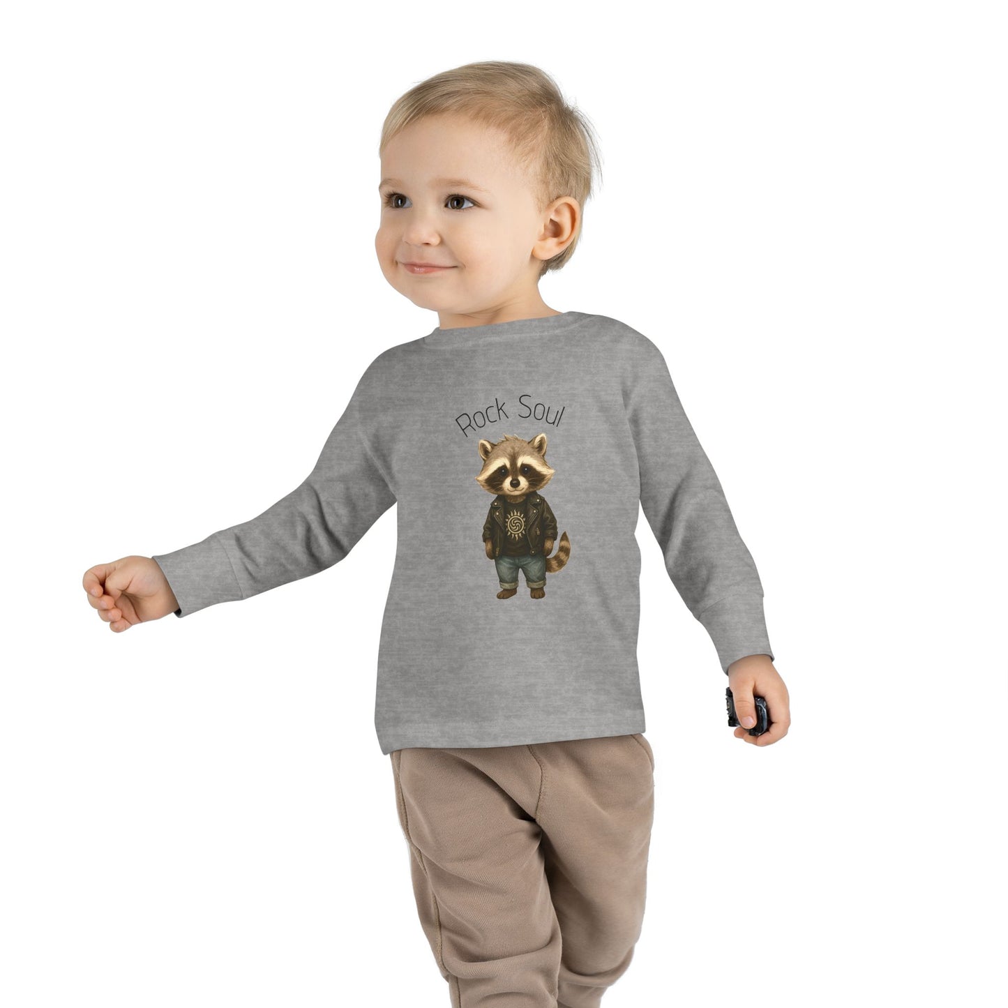 Magliette Rock Soul Kids - Procione - Animali dolci con un ritmo ribelle