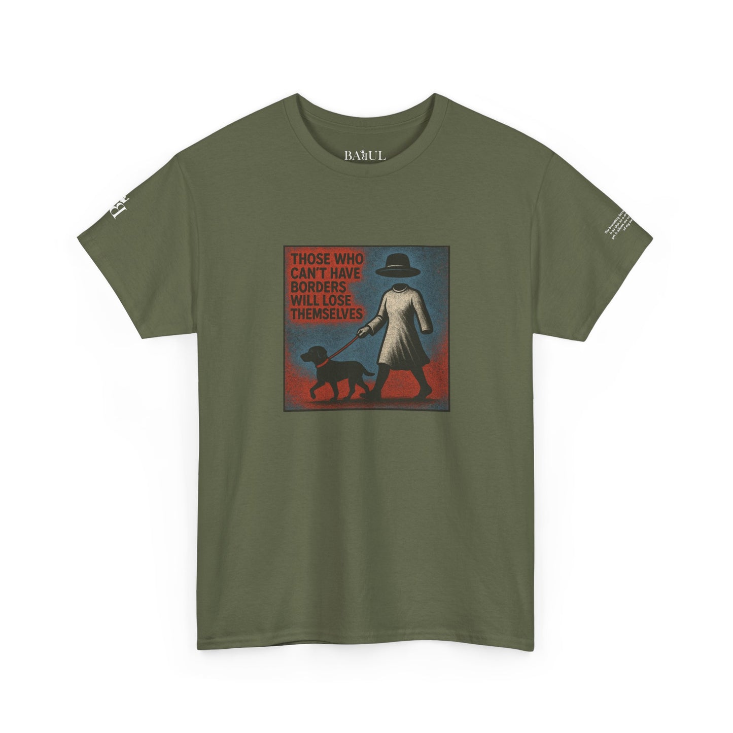 T-shirt Ribelle – Maglietta Unisex in Cotone Pesante per Spiriti Liberi.