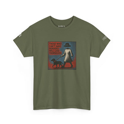 T-shirt Ribelle – Maglietta Unisex in Cotone Pesante per Spiriti Liberi.