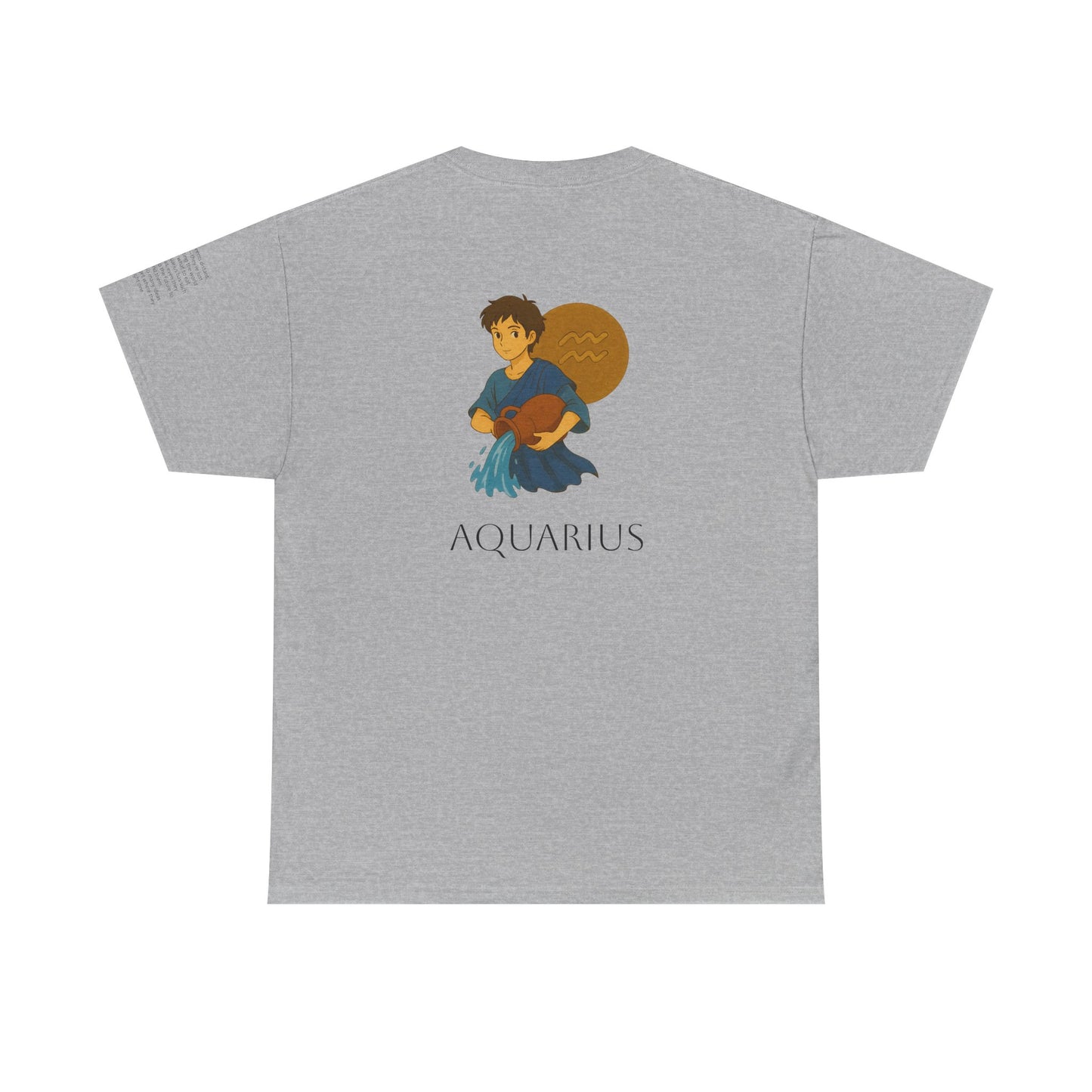 ACQUARIO - T-shirt Zodiacali da sogno: la magia delle stelle in stile Ghibli