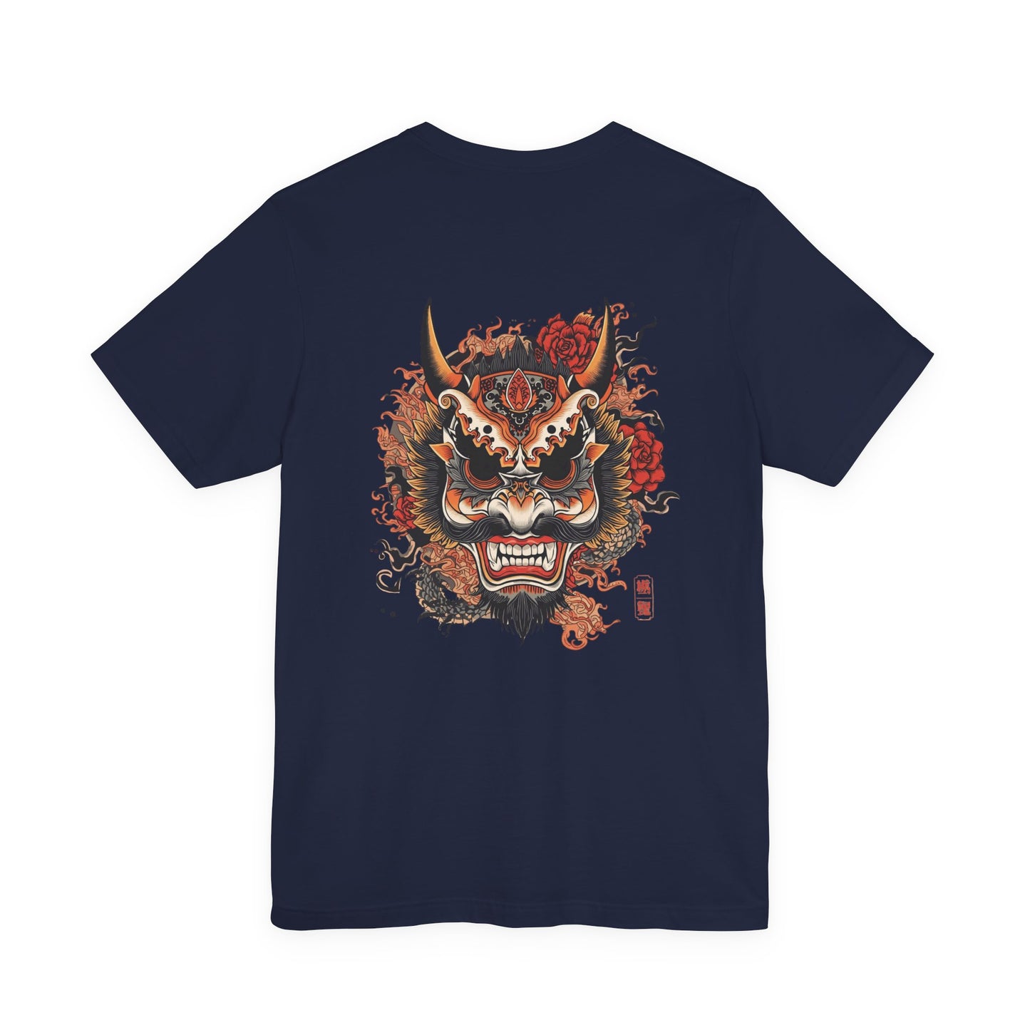 The Bold Oni Mask Streetwear T-Shirt