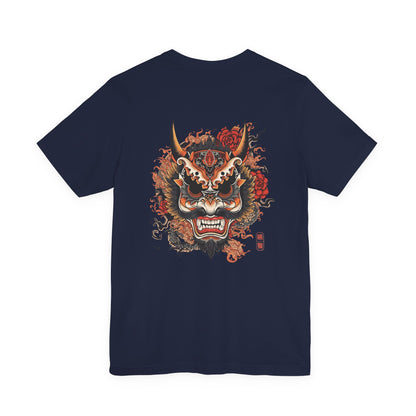 The Bold Oni Mask Streetwear T-Shirt