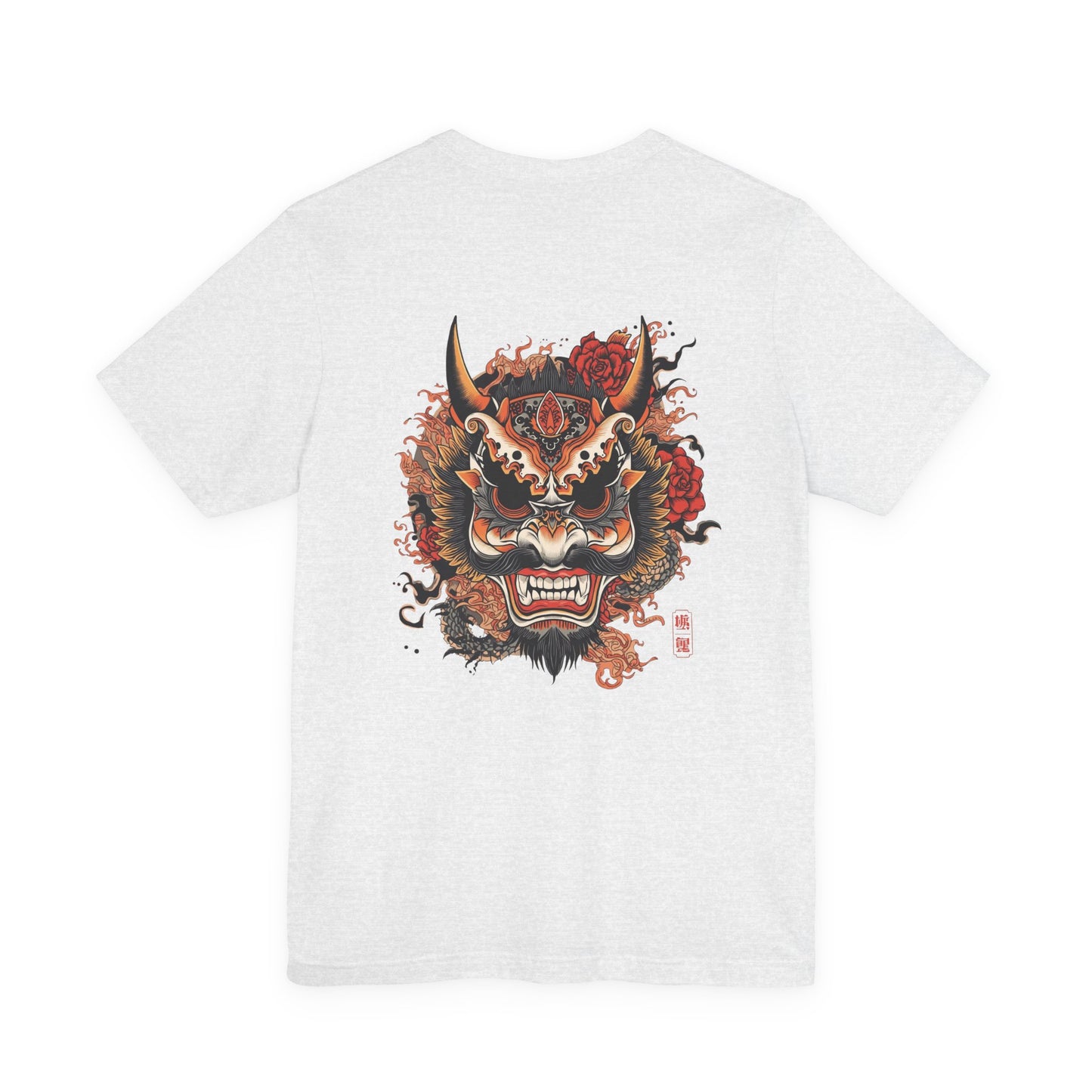 The Bold Oni Mask Streetwear T-Shirt