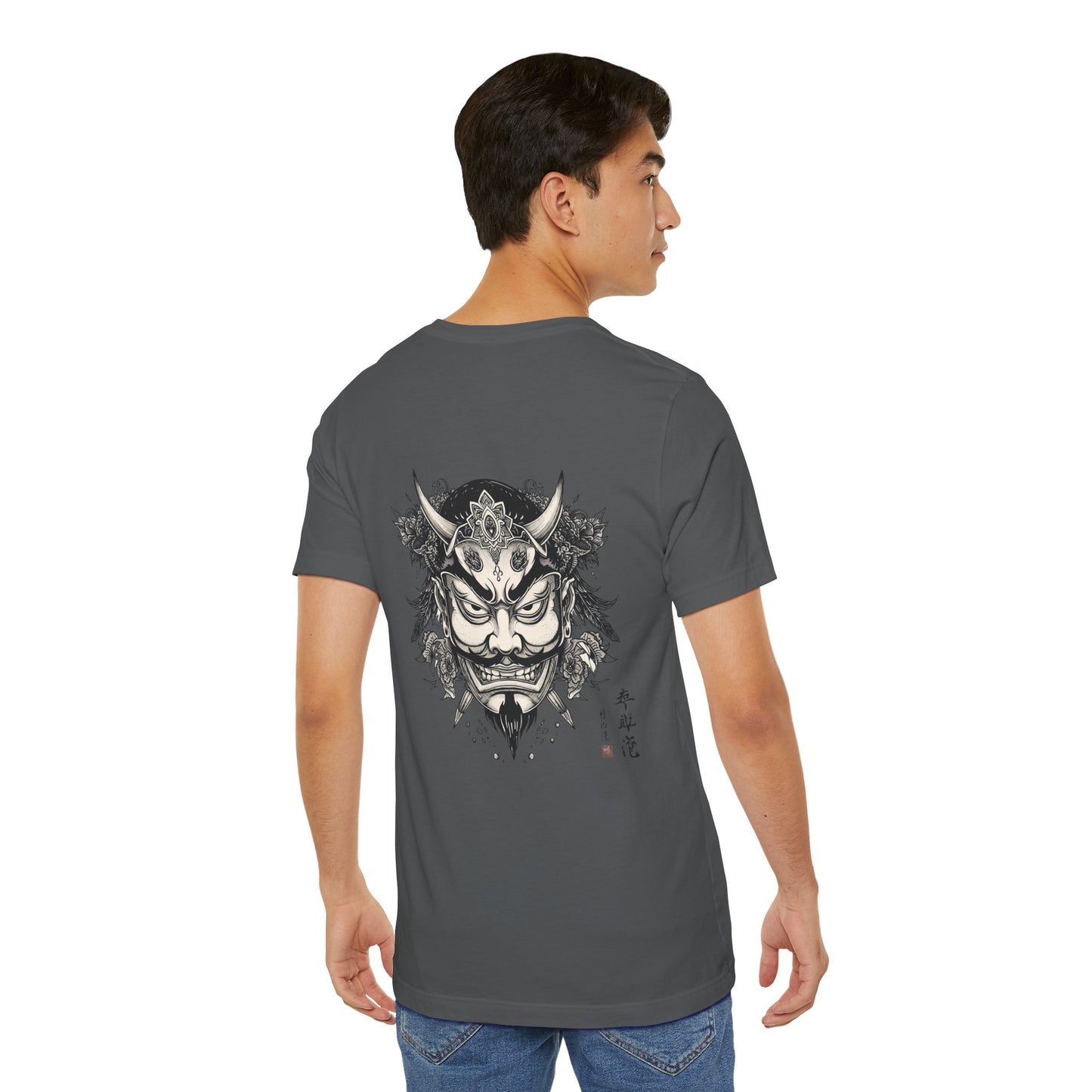 The Bold Oni Mask Streetwear T-Shirt