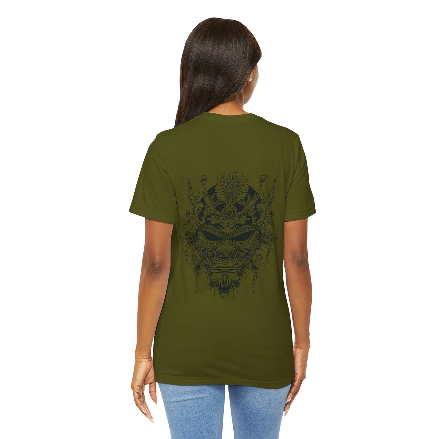 The Bold Oni Mask Streetwear T-Shirt