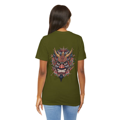 The Bold Oni Mask Streetwear T-Shirt