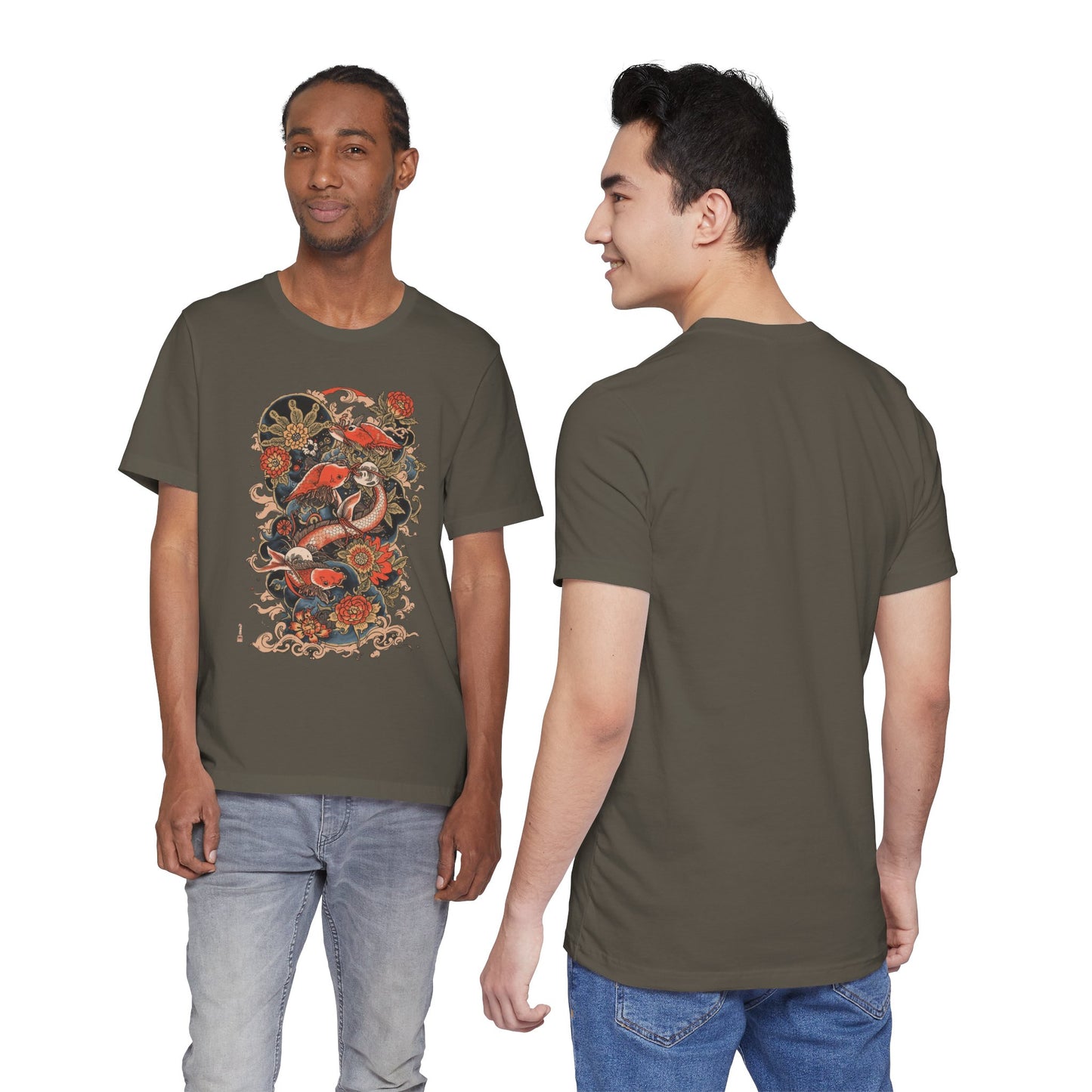 Eternal Ink: The Irezumi Collection" - Traditional Japanese Tattoo Art T-Shirts