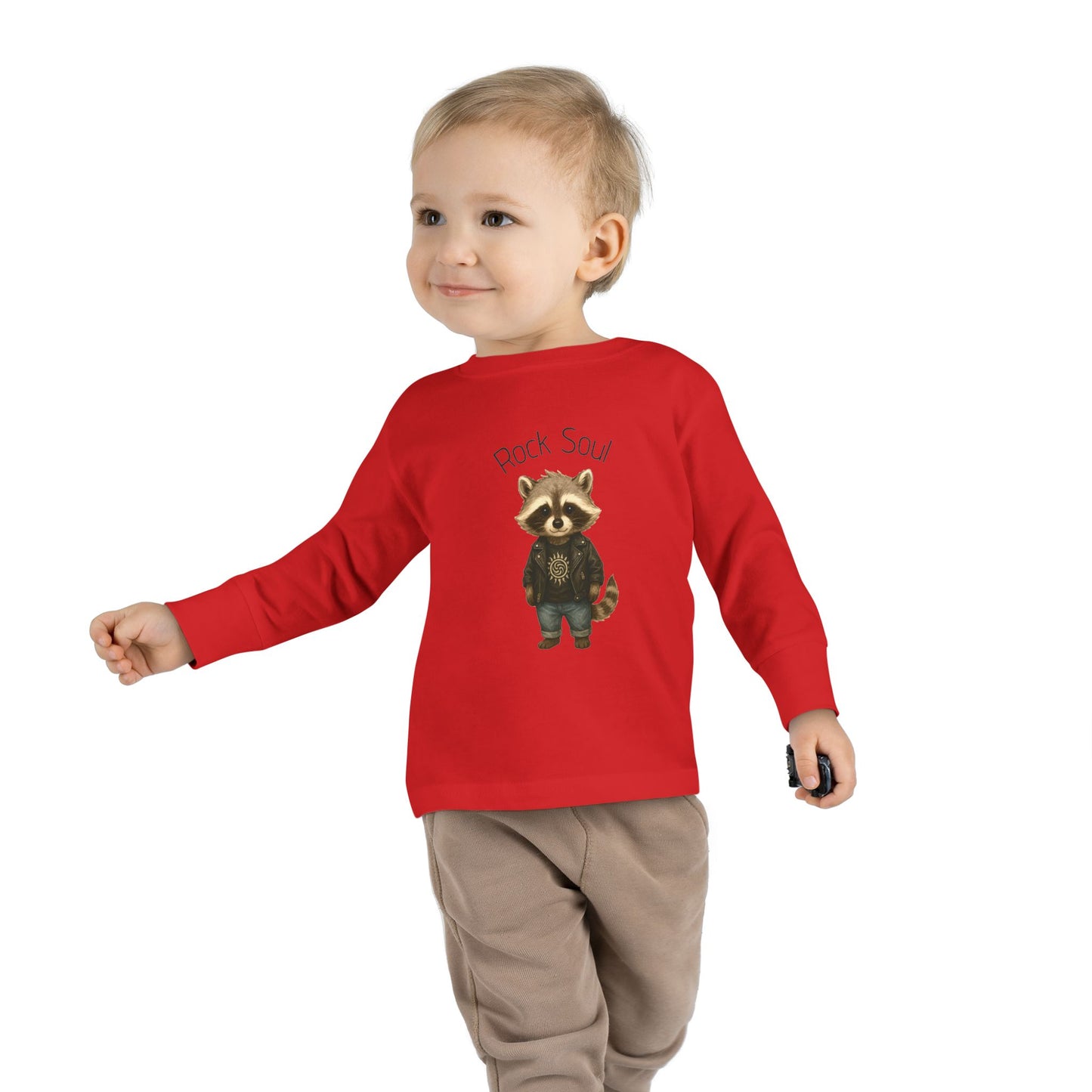 Magliette Rock Soul Kids - Procione - Animali dolci con un ritmo ribelle