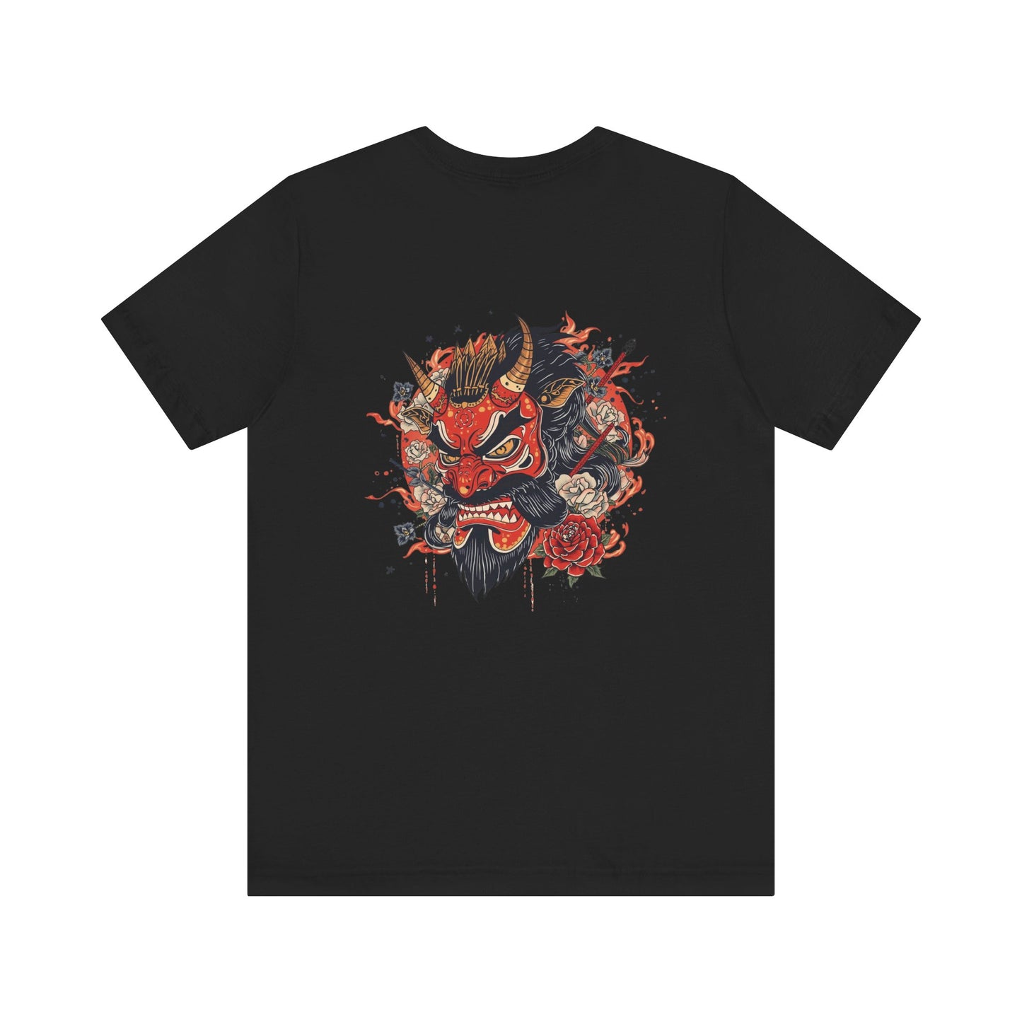The Bold Oni Mask Streetwear T-Shirt