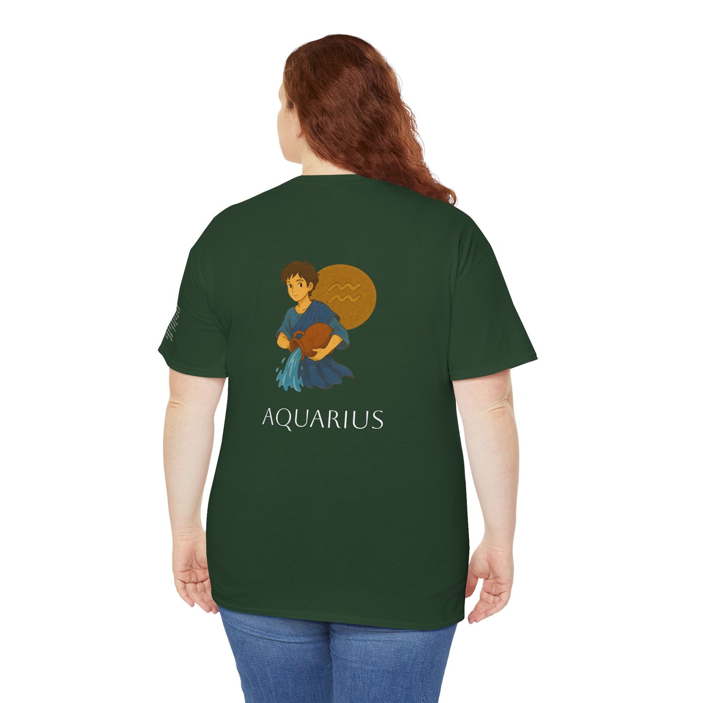 ACQUARIO - T-shirt Zodiacali da sogno: la magia delle stelle in stile Ghibli