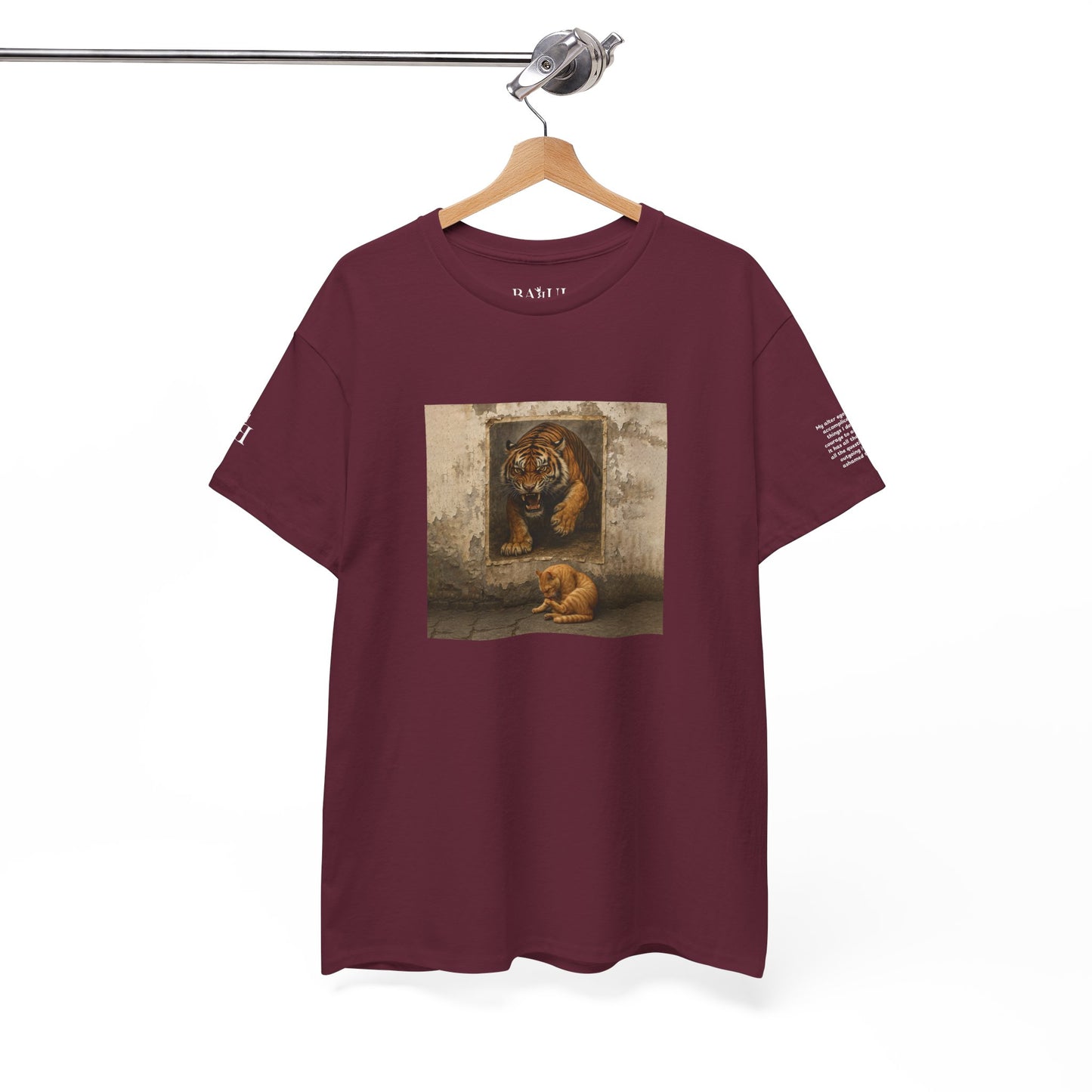 T-shirt Ribelle – Maglietta Unisex in Cotone Pesante per Spiriti Liberi.